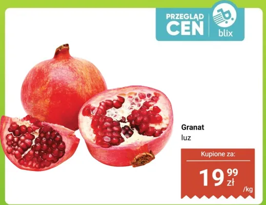 Granat luz promocja w Biedronka