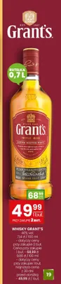 Whisky Grant's 40% vol. promocja w Twój Market