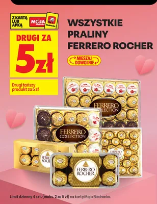 Praliny wszystkie promocja w Biedronka