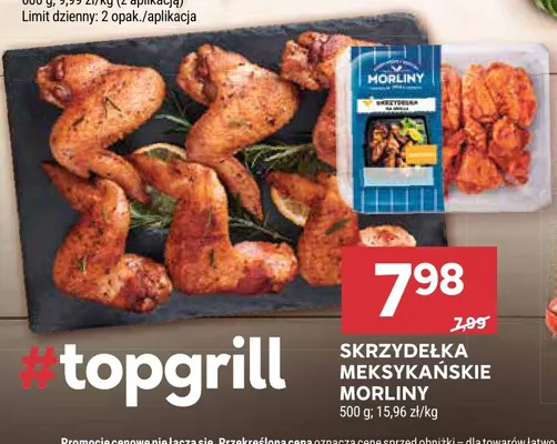 Skrzydełka meksykańskie Morliny promocja w Stokrotka