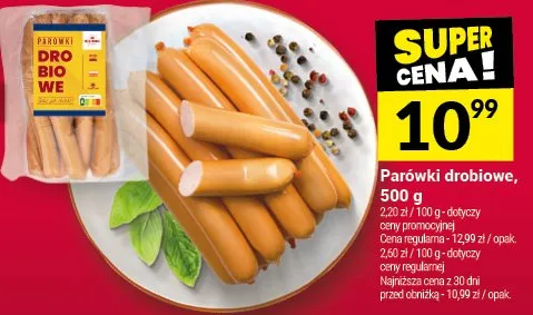 Parówki wieprzowe promocja w Twój Market