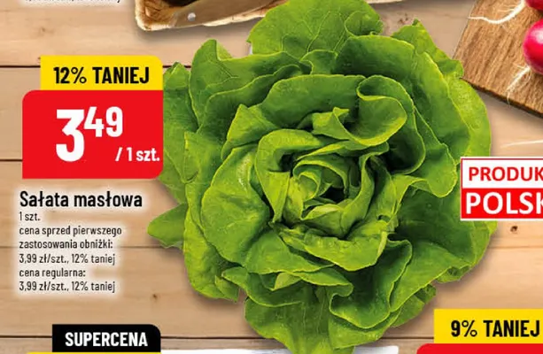 Sałata masłowa promocja w POLOmarket