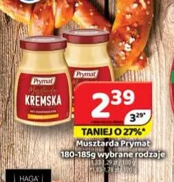Musztarda Prymat promocja w Delfin