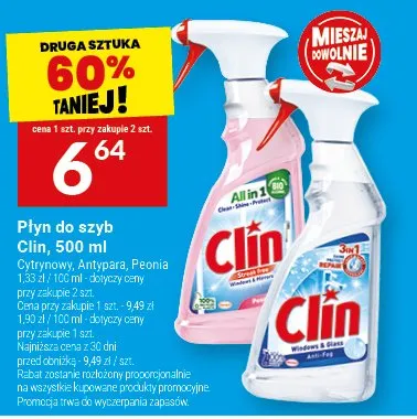 Płyn do szyb 4in1 promocja w Twój Market