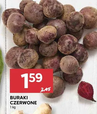 Buraki czerwone promocja w Stokrotka