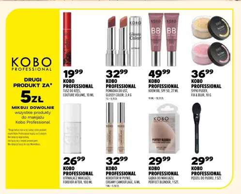 Pomadka do ust Kobo Professional Glossy Color promocja w Drogerie Natura