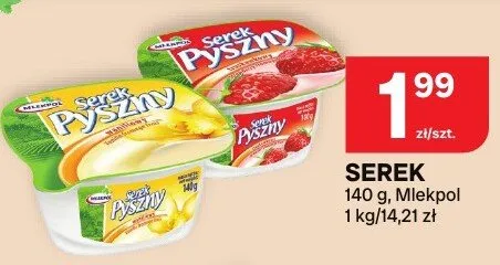 Serek Pyszny Mielkpol wybrane rodzaje promocja w Chorten