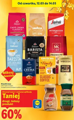 Kawa Café Crema Smooth & Velvety promocja w Lidl