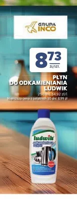 Płyn do odkamieniania Ludwik promocja w Stokrotka