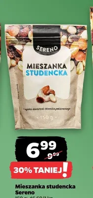 Mieszanka studencka Sereno promocja w Netto