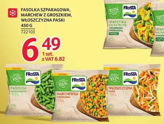 Włoszczyzna paski FRoSTA promocja w Selgros