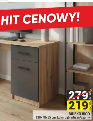 Biurko Rico promocja w Merkury Market