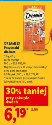 Przysmaki dla kota promocja w Lidl