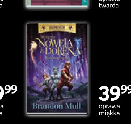 Książka Nowela Dorena Brandon Mull oprawa miękka promocja w Empik