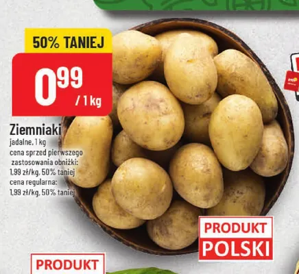 Ziemniaki jadalne promocja w POLOmarket