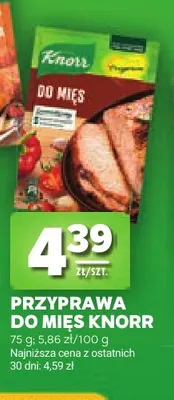 Przyprawa do mięs Knorr promocja w Stokrotka