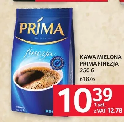 Kawa mielona Prima Finezja promocja w Selgros