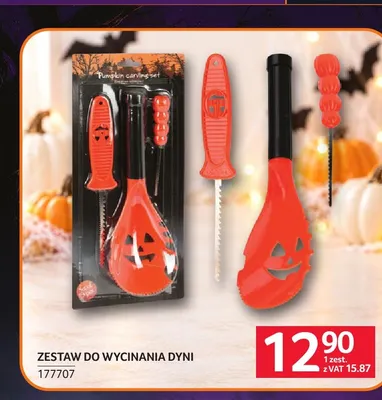 Zestaw do wycinania dyni promocja w Selgros