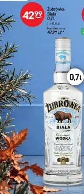 Wódka Żubrówka Biała promocja w Żabka