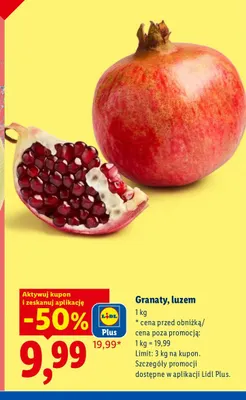 Granaty luzem Ryneczek Lidla promocja w Lidl