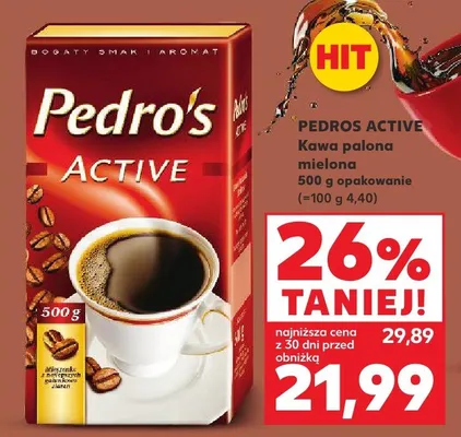 Kawa palona mielona promocja w Kaufland