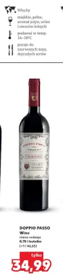 Wino Doppio Passo Primitivo włoskie promocja w Kaufland