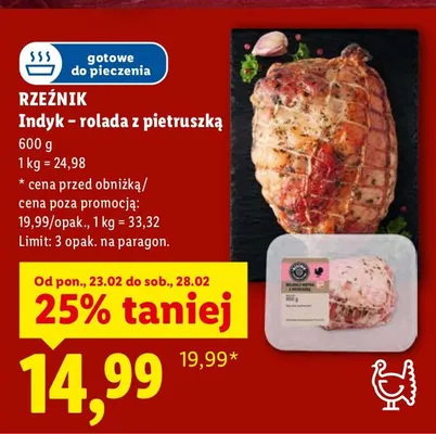 Indyk promocja w Lidl