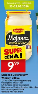 Majonez dekoracyjny promocja w Twój Market