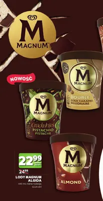 Lody Magnum Utopia Double Hazelnut Algida promocja w Stokrotka