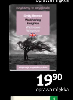 Książka Emily Bronte Wuthering Heights promocja w Empik