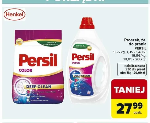 Żel do prania Persil promocja w Carrefour