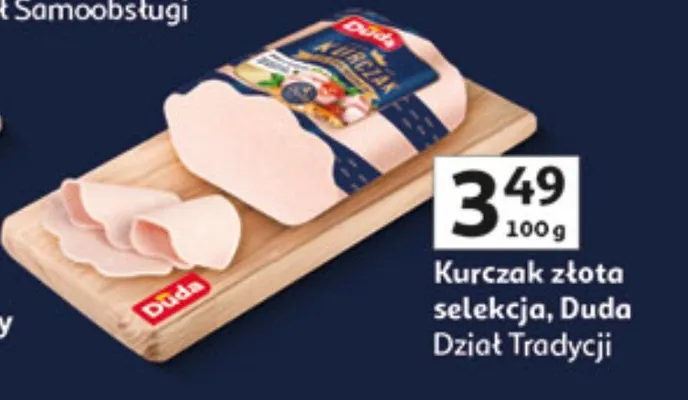Kurczak złota selekcja dział tradycji promocja w Auchan