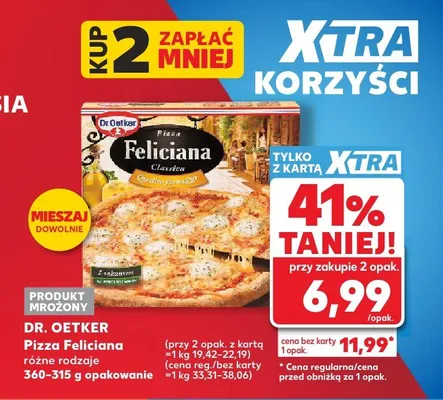 Pizza Feliciana Dr. Oetker promocja w Kaufland