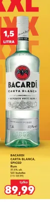 Rum Bacardi Spiced promocja w Kaufland