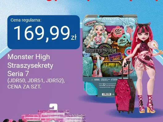 Monster High Straszysekrety Seria 7 promocja w Smyk