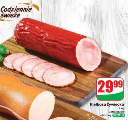 Kiełbasa Żywiecka promocja w Dino