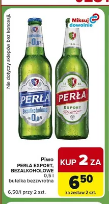 Piwo Perła Export promocja w Carrefour Express