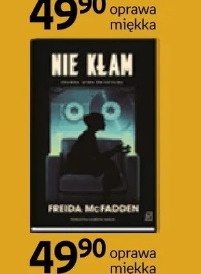 Książka Nie kłam Freida McFadden promocja w Empik
