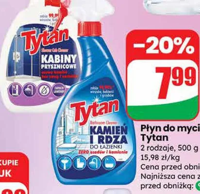 Płyn do mycia Kabiny Prysznicowe promocja w Dino