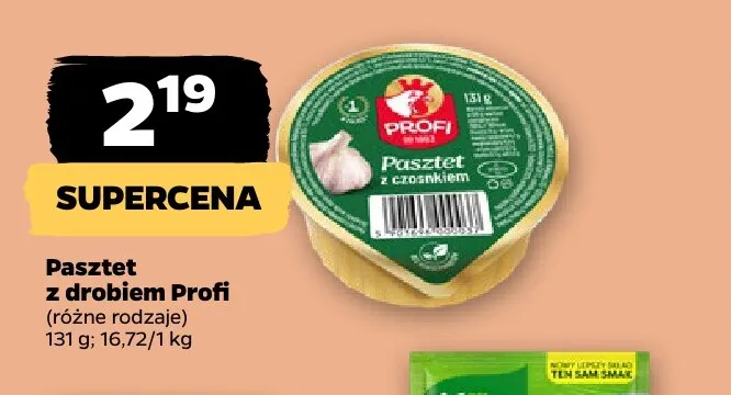 Pasztet z drobiem Profi promocja w Netto
