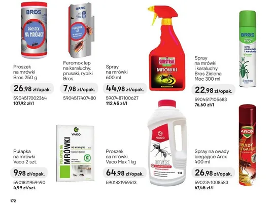 Spray na mrówki i karaluchy Zielona Moc 300 ml promocja w Castorama