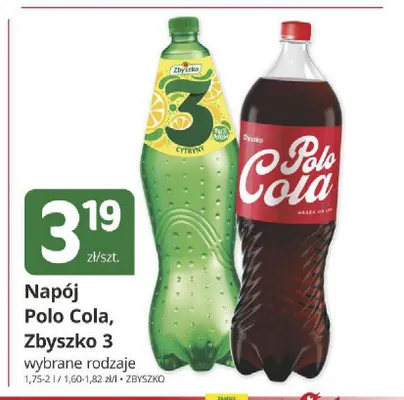Napój gazowany Zbyszko 3 Cytryny promocja w Marketvita