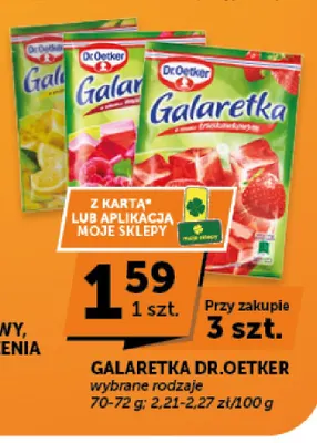 Galaretka Dr.Oetker promocja w ABC