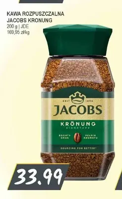 Kawa rozpuszczalna Jacobs Krönung promocja w Słoneczko