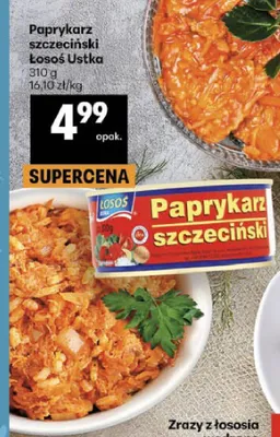 Paprykarz szczeciński Łosoś Ustka promocja w Delikatesy Centrum