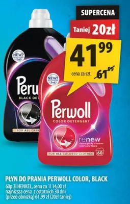 Płyn do prania Perwoll Color, Black promocja w Arhelan