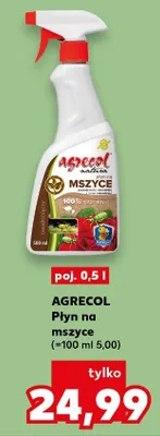 Płyn na mszyce Agrecol Natura promocja w Kaufland