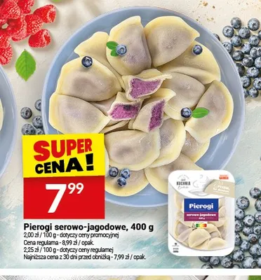 Pierogi serowo-jagodowe promocja w Twój Market