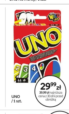 Gra karciana UNO promocja w Empik