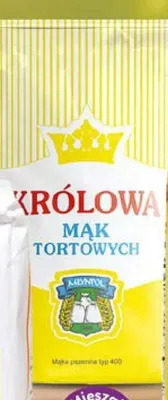 Mąka pszenna Królowa Mąk Tortowych Młynpol promocja w Dino